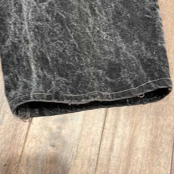 Vintage 80’s Levi’s Silver Tab Black Acid Wash 550 Jeans 38x27 Distressed Patina - Picture 11 of 16